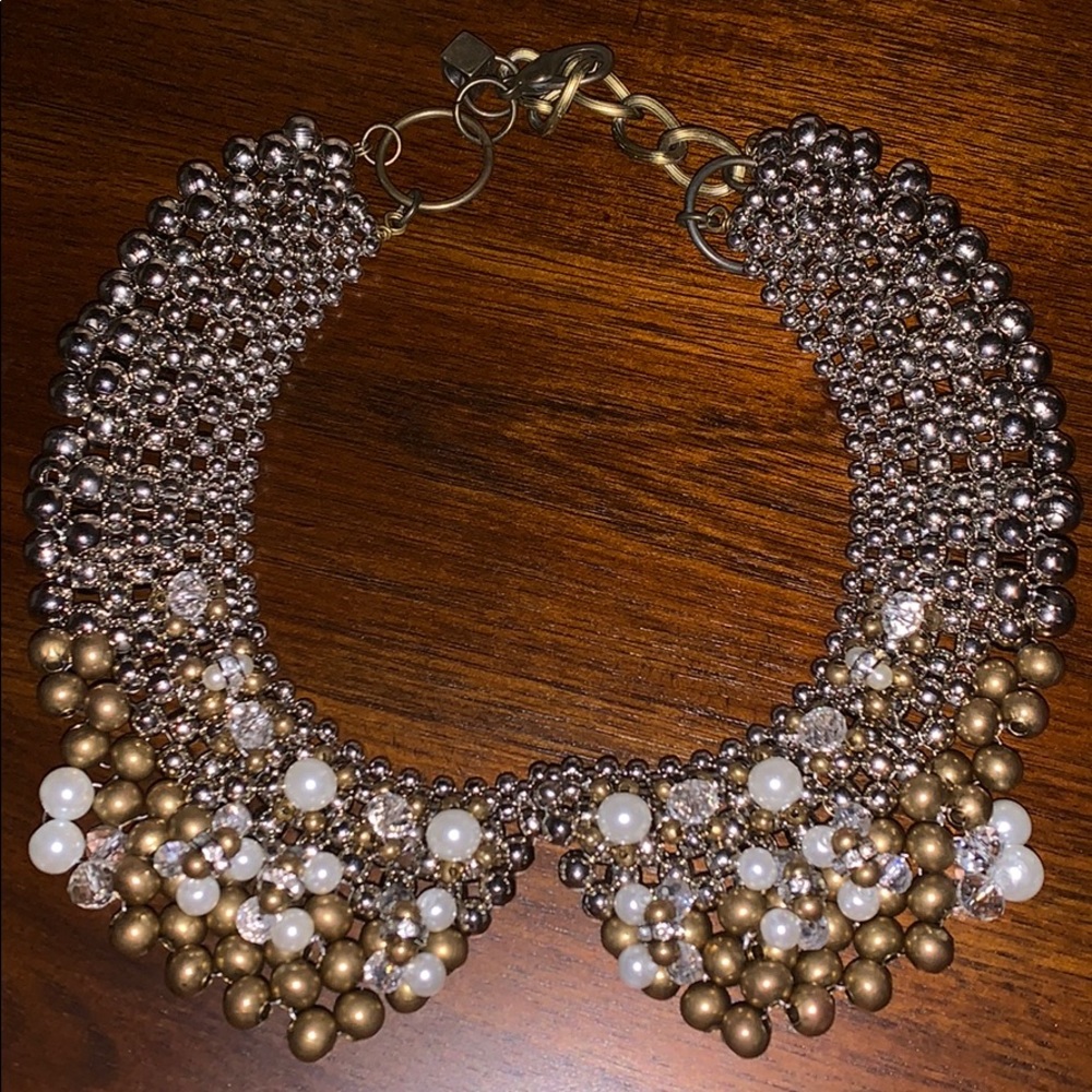 Anthropologie Bib Collar Necklace